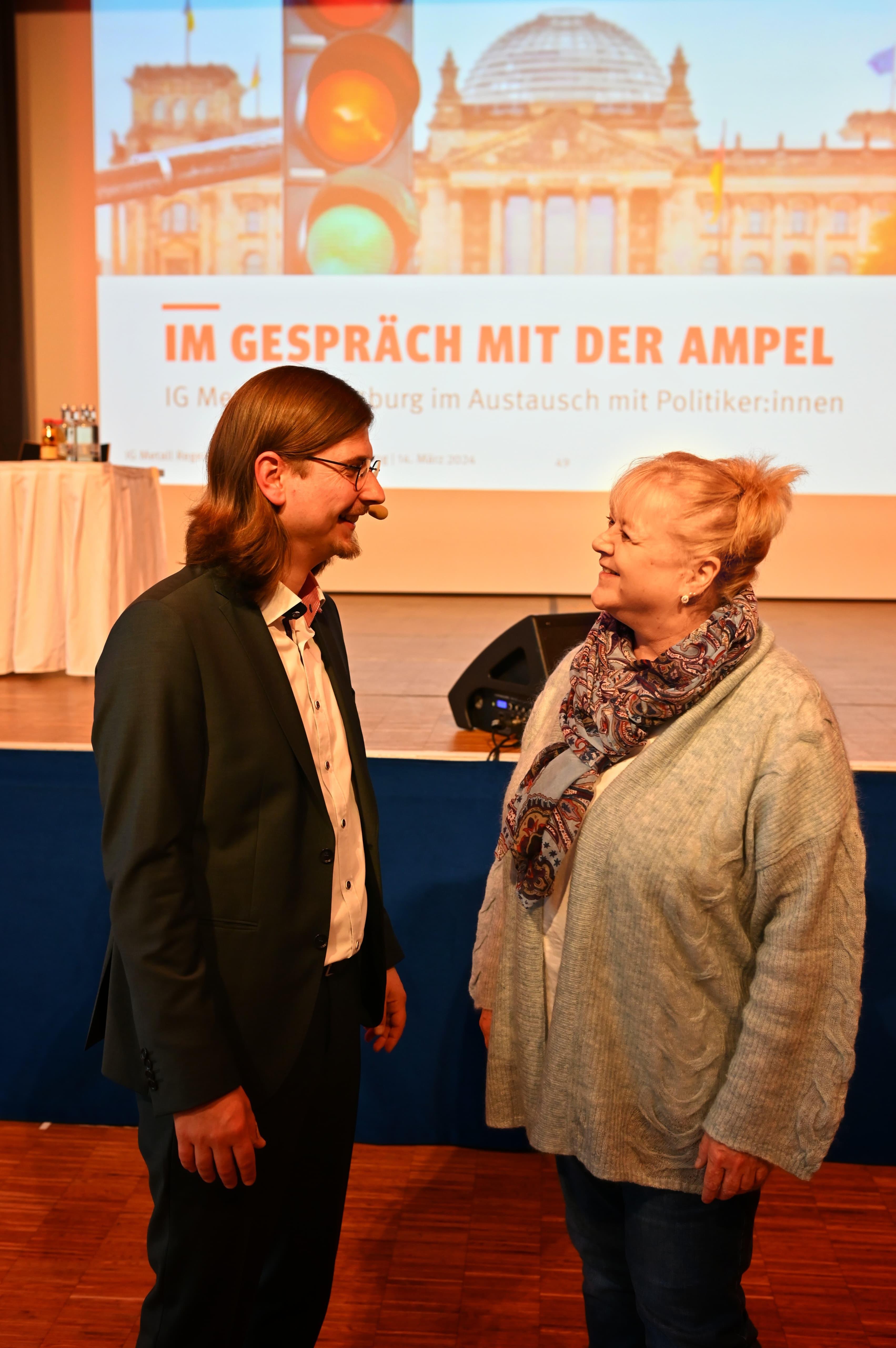 Rico Irmischer und Rosi Hümmer