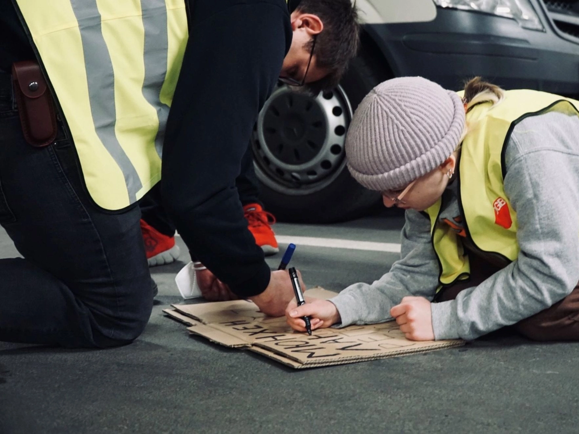 Die DGB Jugend zeigt sich aktiv bei der Hilfe in der Ukraine