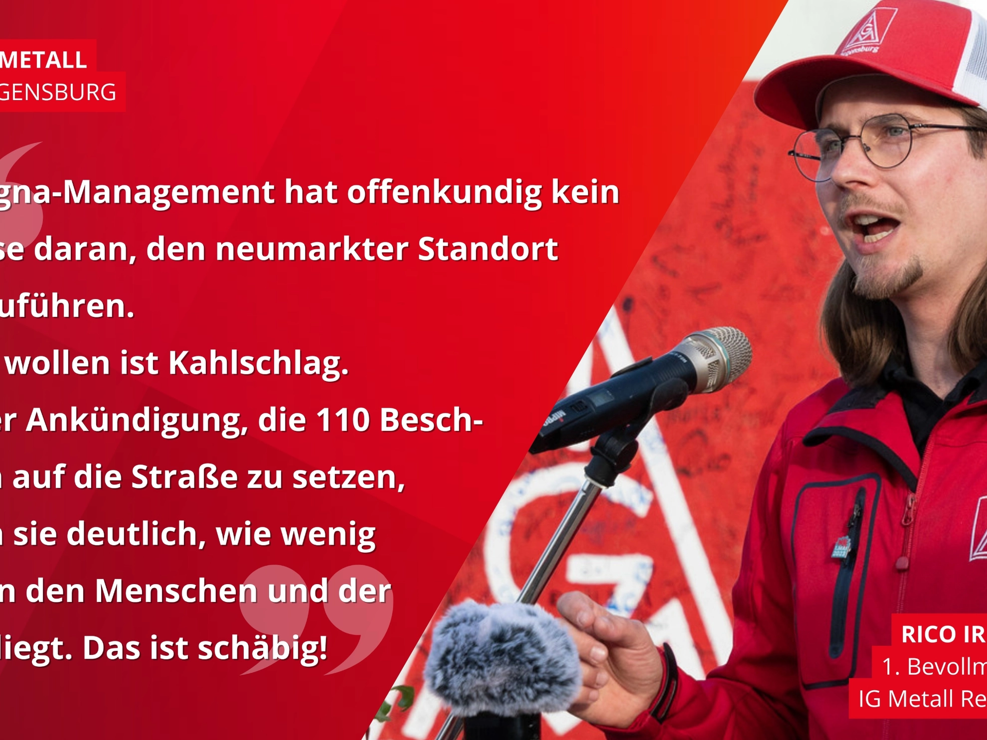 Header Magna Werkschließung