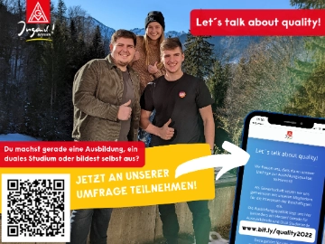 Umfrage zur Ausbildungsqualität