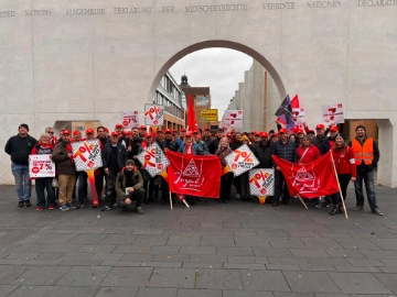 Warnstreik-Auftakt auch in Regensburg