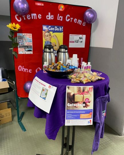 Frauentag 2025 Mahle Verteilaktion Regensburg