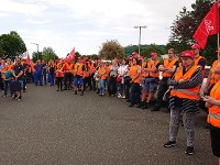 Protestaktion bei Staedtler in Neumarkt – mit großer Beteiligung!