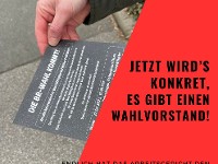 Endlich: Die Einsetzung des Wahlvorstandes war erfolgreich!