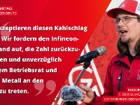 IG Metall erwartet von Infineon-Vorstand konkrete Standort-Bekenntnisse und kritisiert Aiwanger