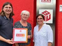 IG Metall Regensburg spendet 5.688 Euro ans Regensburger Frauen- und Kinderschutzhaus